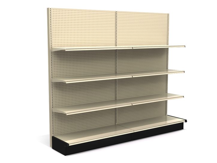 84" High Lozier Wall Shelving - Add On